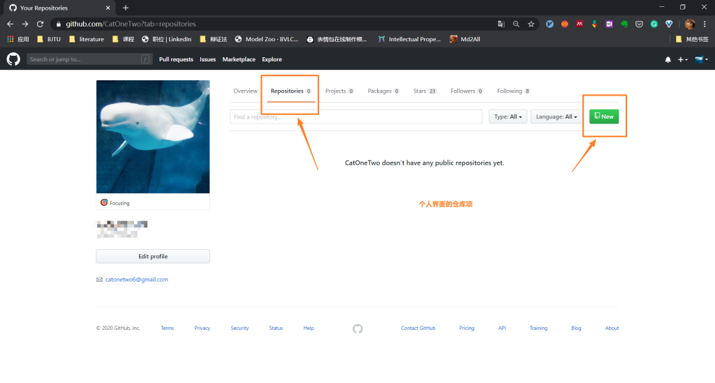 GitHub小白入门（二）仓库操作-飞鸟和鱼的部落格