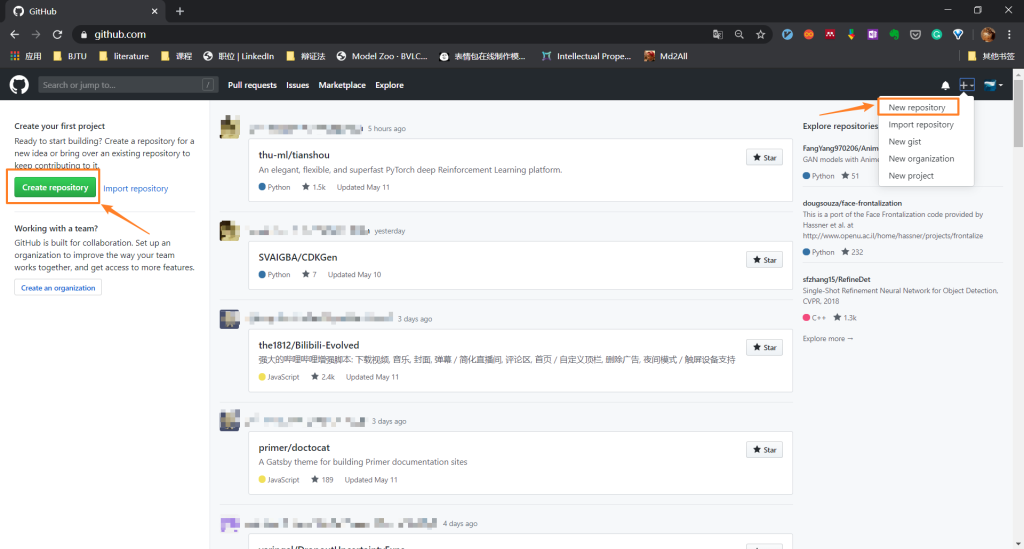 图片[2]-GitHub小白入门（二）仓库操作-飞鸟和鱼的部落格