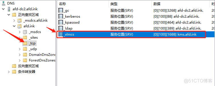 图片[4]-在windows DNS 服务器上建立KMS自动激活的记录-飞鸟和鱼的部落格